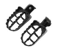 Footrest Rest Pedal Motorcycle Foot Pegs Foot Rests Footpegs/Fit For Suzuki DL650 V-Strom 2004-2012 / Fit For Yamaha PW50 PW80 TW200 PW 50 80 TW 200 Motorbike(Black)