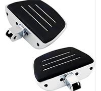 Footrest Rest Pedal Motorcycle Footpegs Mini Floorboards with Male Adapter/Fit for Honda VTX 1800C 1800F 1300C Shadow VLX 600 Sabre Spirit Phantom Aero(FT-4007-HONDA-CH)