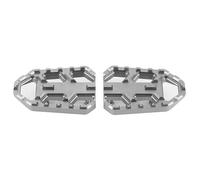 Footrest Rest Pedal Motorcycle Wide Footrest Pedals/Fit for dl650 DL1000 V-STROM 650XT/1000XT CNC Aluminum Alloy Motorbike Accessories(Titanium)