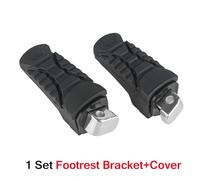 Footrest Rest Pedal R1250GS Adventure Motorcycle Footrest/Fit For BMW R1200GS ADV 2014-2023 Rear Passenger Footpeg S1000XR Aluminum Bracket Rubber Cover