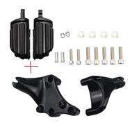 Footrest Rest Pedal Rear Passenger Foot Pegs Mount/Fit For Harley Sportster Iron 883 1200 XL Forty-Eight SuperLow 2014-2022 Motorcycle Black Pedal(Style G)