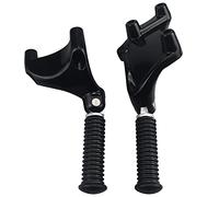 Footrest Rest Pedal Rear Passenger Foot Pegs Mount/Fit For Harley Sportster Iron 883 1200 XL Forty-Eight SuperLow 2014-2022 Motorcycle Black Pedal(Style C)