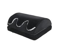 Footrest Under the Desk - Height Adjustable to Support When Standing, Footstool with Heat Compartment, for Kitchen, Bedroom, Living Room, Study, Home Office
