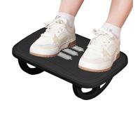 Footrest Work Stool Ergonomic Chair Support Stool with Wheels for Relaxing Legs at Home School