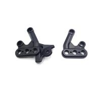 Footrests Foot Pegs 1 Pair Motorcycle Left Right Foot Peg Bracket Billet Pedal Brace Black Aluminum Footrest Stand For Sur-Ron For Light For Bee S X