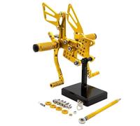 Footrests Foot Pegs Aluminum Foot Peg Pedal Rearset Footrest Rear Set For S&uzuki SV650 SV1000 SV650/S SV1000S SV 650 1000 S 1998-2014 For GSXR1000 K1-K4
