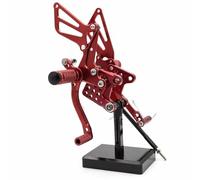 Footrests Foot Pegs Aluminum Foot Peg Pedal Rearset Footrest Rear Set For S&uzuki SV650 SV1000 SV650/S SV1000S SV 650 1000 S 1998-2014 For GSXR1000 K1-K4