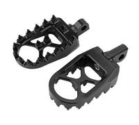 Footrests Foot Pegs Foot Pegs Black Spike MX Footrest Pedals Gear Shifter Pegs Aluminum For Sportster XL 883 For Dyna For Street Bob
