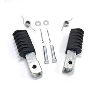 Footrests Foot Pegs Motorcycle Left Right Footpegs Foot Pegs Rest Footrest Foot Rest Spring Nut For Y&AMAHA PW50 PW80 Dirt Pit Bike For SDG ATV