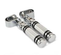 Footrests Foot Pegs Motorcycle Pegs 25MM 32MM Crash Bar O-Ring Clamps Mount Footrests Highway Footpegs For Touring For Dyna For Softail
