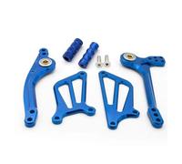 Footrests For Suzuki SV650 SV 650 S 2015 2026 2017 2018 Aluminum Motorcycle Rearset Footrest Footpeg Brake Gear Shift Shifter Lever Wing(BLUE)