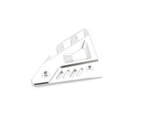 Footrests Motorcycle Foot Pedal Heel Guard For CFMOTO 800MT X 800 MTX Brake Tip Plate Support Shield(SILVER)
