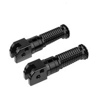 Footrests Motorcycle For Ducati For Scrambler 803 800 Classic Cafe Racer Full Throttle 2015-2024 Motorcycle Front Rear Footpeg(1 Pair Black)