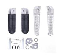 Footrests Pedals 1 Pair Aluminum Alloy Anti-Skid CNC Folding Foot Pegs Pedal Rest Front And Rear Footpegs Footrest For CB400
