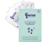 Footsie Detox Foot Patches - Relieve Stress / Improve Sleep - Detox Foot Pads - Circulation Boosting / Overnight Herbal Patches - Vegan Friendly - Natural Ingredients - 10 Pack