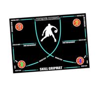 Footstep Training Mat Nonslip Dribble Sports Auxiliaries Props Basketball Dribble Control Training Mat Basketball Control Soundproof for Youth Indoor