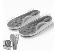 FootSteps Insoles, Foot Comfort Boosting 4D Cloud Technology Memory Foam Insoles for Plantar Fasciitis, Height Boosters Arthritis Pain Relief Hiking Essentials Women Trainers for Flat Feet. (M(41-42))
