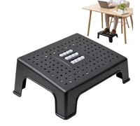 Footstool - 35.5 x 26 x 14 cm PP Footrest Under the Desk | Creative Simple Home Office Stool | Sofa Footstool | Relaxing Footrest for Home, School, Dorm, Apartment