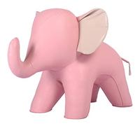 Footstool Animal Elephant Footstool, Comfortable Microfiber Leather Ottoman for Home Decoration and Living Room, Functional Shoe Changing Stool