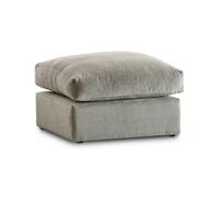 (Footstool, Beige) Chelsea Corner Sofa -Grey-Beige