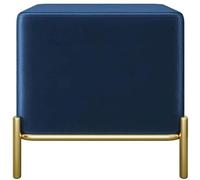 Footstool, Footstool Table Footrest Sofa Stool, Nordic Door Change Shoe Bench Living Room Sofa Bench Ottoman Bedroom Bed End Stool Seat Storage Footstool (Color : Blue, Size : 41.