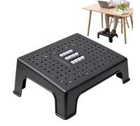 Footstool, Portable with Massage as Office Accessories, Footrest for Under the Desk at Work, for Home, School, Dorm, Flat, Travel, Work, Study, Chair, Couch, Men, Women, Children