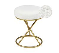 Footstool PRESHO Boucle Off-White