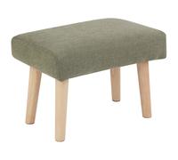Footstool TAKOMA II Fabric Green