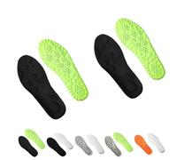 Footstr Insoles for Men & Women Arch Support Memory Foam Foam Breathable Shock Absorption Insoles for Shoe Relieves Foot Pain (2pcs-B,37)