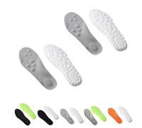 Footstr Insoles for Men & Women Arch Support Memory Foam Foam Breathable Shock Absorption Insoles for Shoe Relieves Foot Pain (2pcs-C,48)