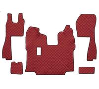 2x ✅Fits F-CORE F-CORE FL05 RED Floor mats ECO-leather quilted (5 pc ⭐UK Seller⭐