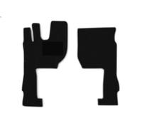 Footwell Tray F-CORE MT32 GRAY for VOLVO FM II 10.837 2013-