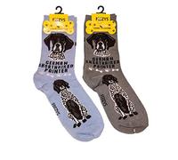 Foozys Unisex Crew Socks | Canine/Dog Collection | German Shorthaired Pointer
