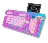FOPATO H98 Gaming Keyboard, 98% Hot Swappable Joint Structure, 3 Mode Mechanical Keyboard, 96 Keys Full Key Rollover Bluetooth Wireless Keyboard with RGB, PBT Keys,