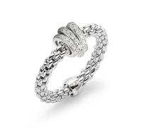 Fope Flex'it Prima 18ct White Gold 0.31ct Diamond Ring - S FPE-1017/S