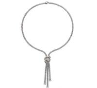 Fope MiaLuce 18ct White Gold 0.97ct Diamond Lariat Necklace