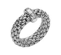 Fope Vendome 18ct White Gold 0.24ct Diamond Ring - L FPE-1569/L