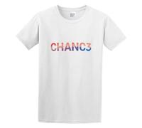 FOPJRUISDAEL Men's Chance The Rapper Hip Hop Music Rapper Coloring Book Sox 3 Cotton T Shirt White 3XL