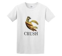 FOPJRUISDAEL Men's Crush Finding 3D Nemo Cotton T Shirt White S