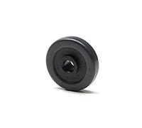 Foppapedretti 4 Wheels Gommate for Axles - Black