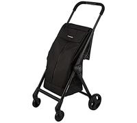 Foppapedretti Baskets & Bags-Shopping Trolleys, Aluminium, Black, Standard Size