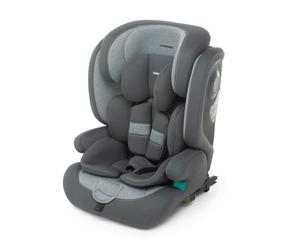 Foppapedretti Car Seat Tender I-Size 76 and 150 cm High, Side Impact Test Safe Body Protection, Double Approval (with and Without Isofix), Comfort Kid Pad, Silver