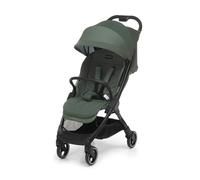 Foppapedretti Ciao Lightweight Pushchair 0-22kg (0-4 Years), 1-Hand Closure, Self-Standing, Adjustable Backrest, Cushioned Wheels, Luggage Rack, Aluminium Frame, Forest