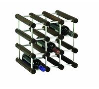 Foppapedretti Il Cantiniere Wine Rack Alluminio/Wengè