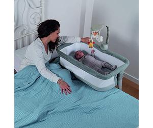 Foppapedretti INANNA cradle co sleeping height adjustable, pearl