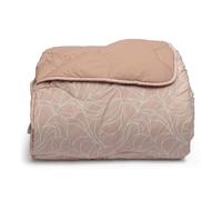 Foppapedretti Notte & Natura Onda Pesca, 100% Cotton Percale Single Bed Quilt, Made in Italy