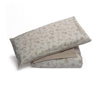 Foppapedretti Notte & Natura Single Bed Duvet Cover with Pillowcase; Sand Leaves 100% Cotton, Made in Italy