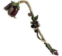 Foppla Candle Snuffer,Retro Candle Extinguisher,Candle Cover Tool with Long Handle,Fire Extinguisher for Home Candle Stopper Metal Candle Wick Old Fashioned (Purple)