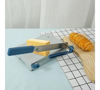 Foppla Cheese Slicer Cutter with Board Adjustable Thickness Cheese Cutter Safety Cheese Slicer for Block Cheese Multipurpose Kitchen Slicer for Cutting Sausage Cucumber Jerky