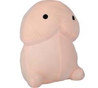 Foppla Dick Plush Pillow Heal Your Mood Animal Plush Toy Soft and Comfortable Stuffed Toys for Sofa Bedroom Animal Doll for Boys Girls Spoof Toys Funny Toy(30cm)